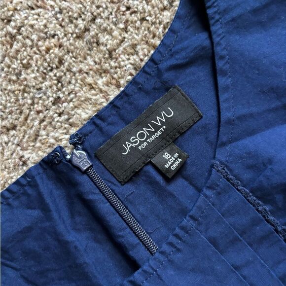 Jason Wu X Target Dress Red Blue Womens Size 16 - Picture 7 of 8